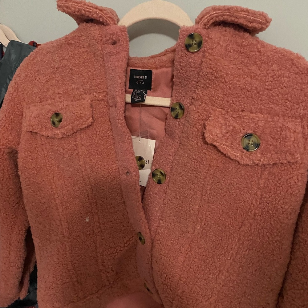 Pink Girls Jacket